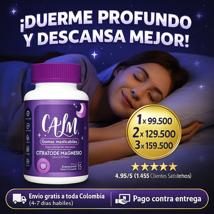 Gomas para dormir de melatonina