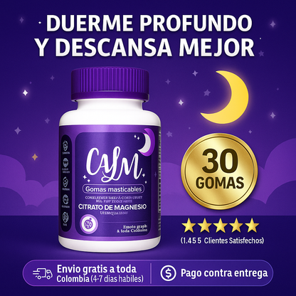 Gomas para dormir de melatonina