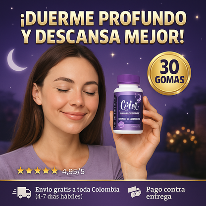 Gomas para dormir de melatonina