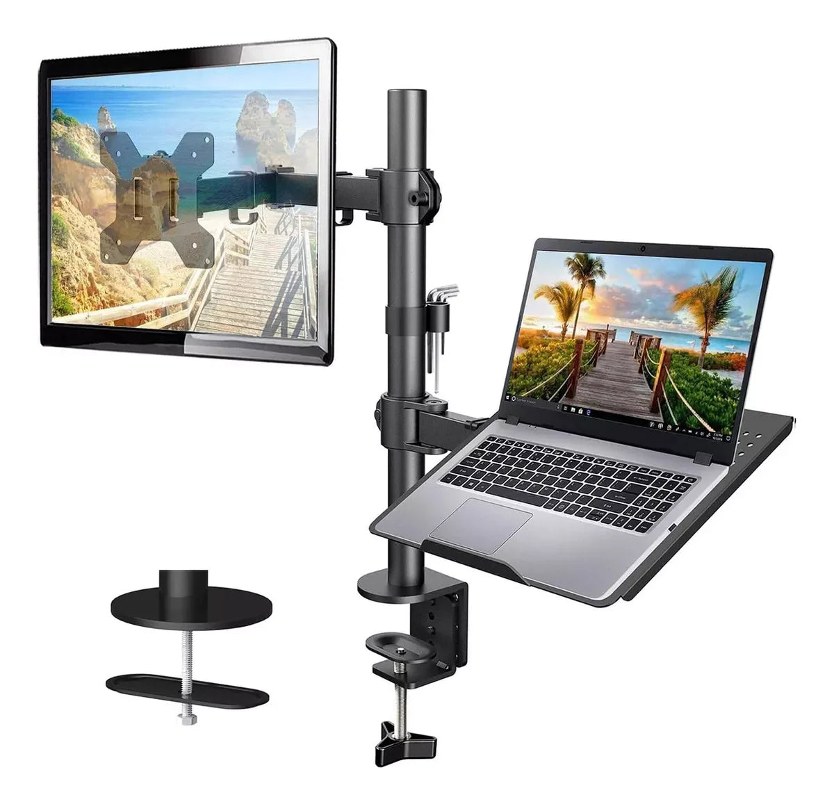 SOPORTE ERGONÓMICO MONITOR Y PORTÁTIL