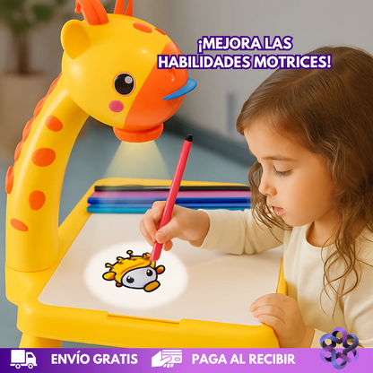 Escritorio de Dibujo Led para niños